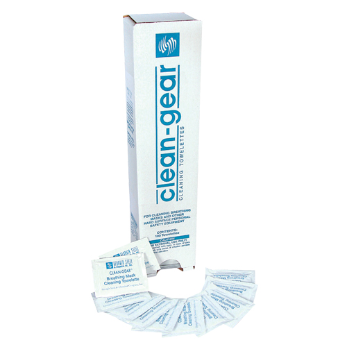 Serviettes nettoyantes pour respirateur, 8" x 5", 100 lingettes Pathway Supply LP