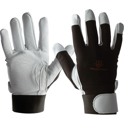 Gants IMPACTO AIRGEL, Taille Grand, Paume Cuir perl&eacute; Pathway Supply LP
