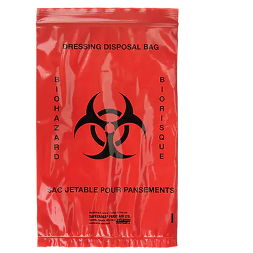 Dynamic Hazardous Waste Bags, Bio-Hazard, 9" L x 6" W, 2.0 mils Pathway Supply LP