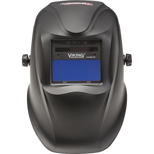 1740 Welding Helmet, 3.78" L x 1.67" W View Area, 9 - 13 Shade Range, Black Pathway Supply LP