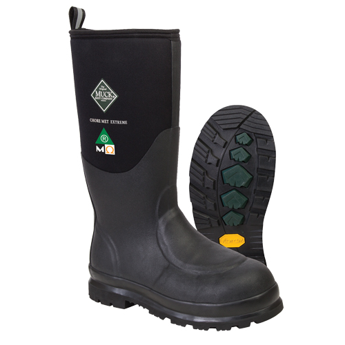 Chore Met Extreme Work Boots, Rubber, Size 7, Puncture Resistant Sole Pathway Supply LP