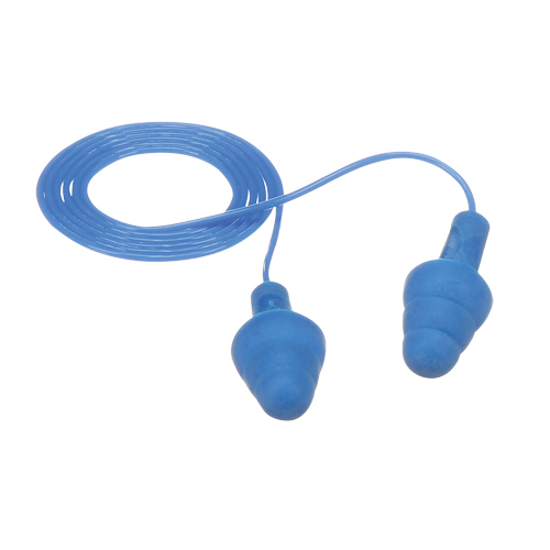 Bouchons d'oreilles d&eacute;tectables E-A-Rsoft UltraFit, Avec cordon, R&eacute;gulier, Vrac - Sac en poly, NRR dB 25 Pathway Supply LP