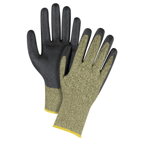 Gants enduits respirables, Taille 6/T-petit, Calibre 13, Rev&ecirc;tement Mousse de nitrile, Enveloppe en Aramide, ASTM ANSI niveau A6 Pathway Supply LP