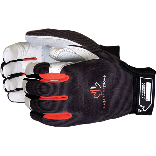 Gants de m&eacute;canicien ClutchGear, Paume Cuir fleur/Cuir refendu, Taille Petit Pathway Supply LP