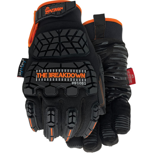 91051 The Breakdown Gloves, Size Medium, PVC Coated, Cutshield Shell, ANSI/ISEA 105 Level 4 Pathway Supply LP