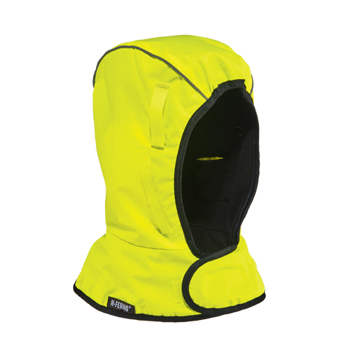 N-Ferno&reg; 6842 2 Layer Economy Winter Liner, Fleece Lining, One Size, High-Visibility Lime Green Pathway Supply LP