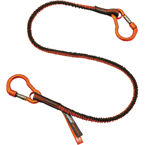 Longe porte-outils Squids 3110F(x), Tendeur, Mousqueton double Pathway Supply LP