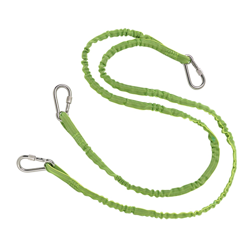 Longe porte-outils double Squids 3311, Tendeur, Mousqueton triple Pathway Supply LP