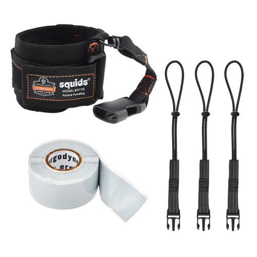 Squids&reg; 3192 Wrist Lanyard Tethering Kit Pathway Supply LP