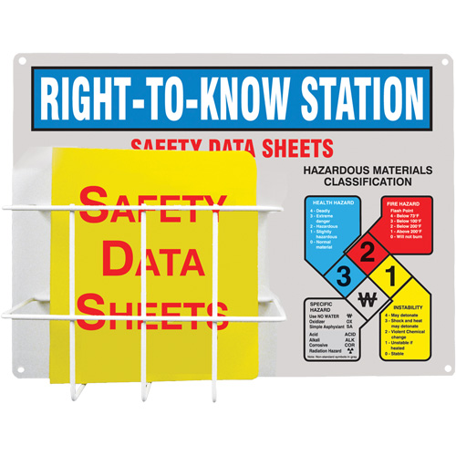 Station d'information de style panier en aluminium, Anglais, Compris reliures Pathway Supply LP