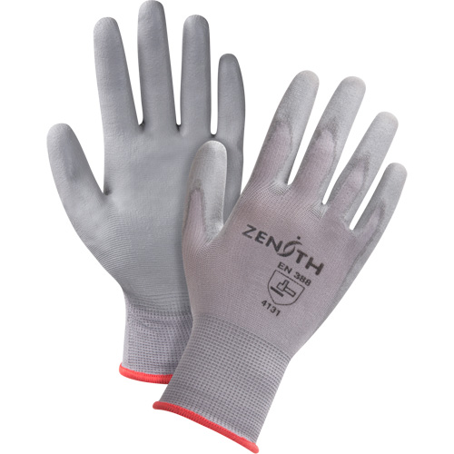 Gants en nylon enduits de polyur&eacute;thane sans DMF, 11/2T-Grand, R&ecirc;vetement Polyur&eacute;thane, Calibre 15, Enveloppe en Nylon Pathway Supply LP