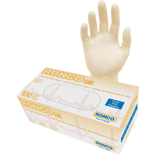 Disposable Gloves, Small, Latex, 4-mil, Powder-Free, Natural, Class 2 Pathway Supply LP