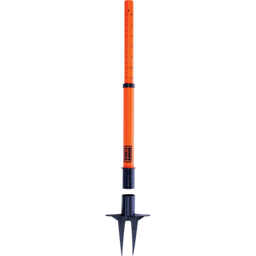 Montant de barri&egrave;re PLUS, Hauteur de 42", Orange Pathway Supply LP