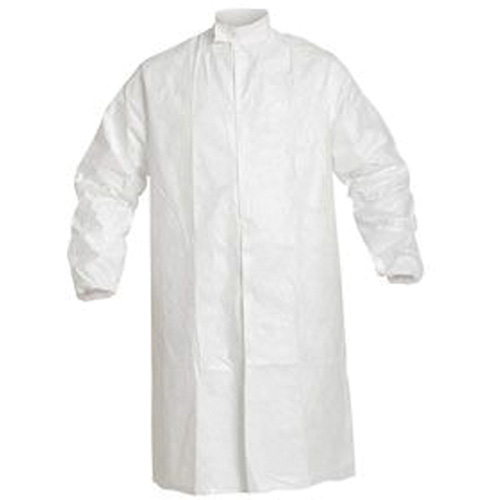Lab Coat, Tyvek&reg; IsoClean&reg;, White, Small Pathway Supply LP