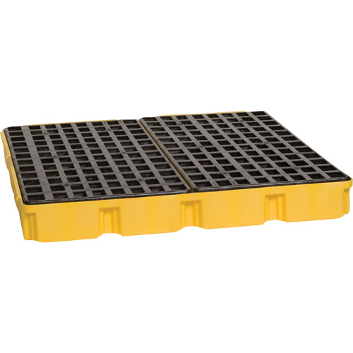 Modular Spill Platform, 60.5 US gal. Spill Capacity, 51.5" x 51.5" x 6.5" Pathway Supply LP