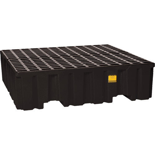 Palette de confinement des d&eacute;versements, Capacit&eacute; de d&eacute;versement 132 gal. US, 51" x 52,5" x 13,75" Pathway Supply LP