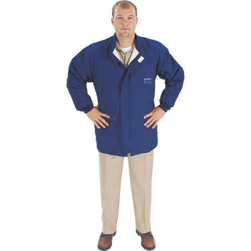 Veste de protection contre l'arc &eacute;lectrique, Moyen, Bleu, 40 cal/cm² Pathway Supply LP