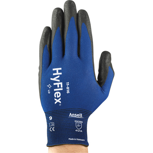 Gants HyFlex 11-816, 6, R&ecirc;vetement Mousse de nitrile, Calibre 18, Enveloppe en Nylon/Spand Pathway Supply LP