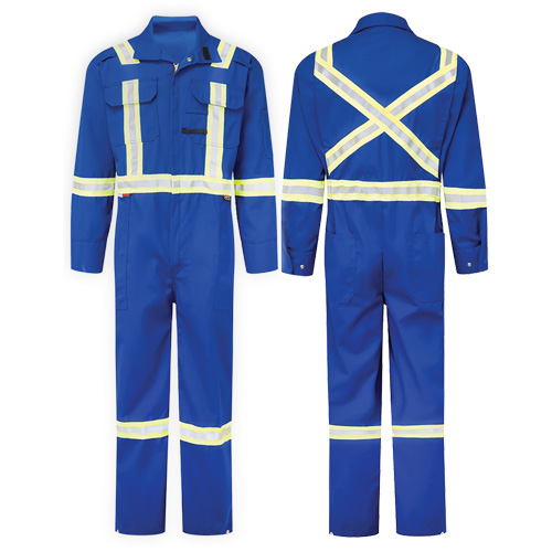 Nomex&reg;Essential 6 oz. Deluxe Coveralls, Size 38 (Tall), Royal Blue Pathway Supply LP