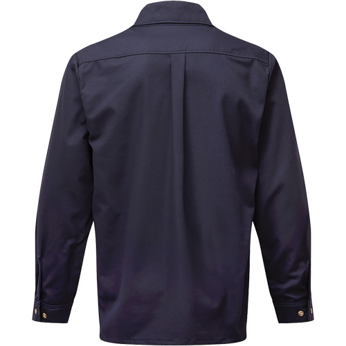 Chemise de travail de luxe 7 oz UltraSoft, Moyen (grande taille), Bleu marin Pathway Supply LP