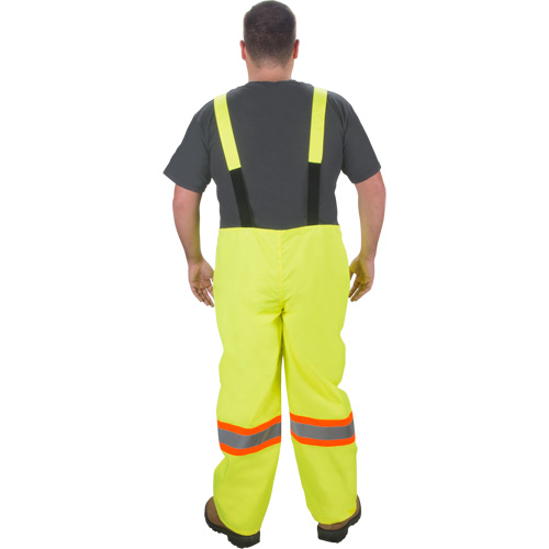 RZ1000 Rain Bib Pants, Polyester, Small, High Visibility Lime-Yellow Pathway Supply LP