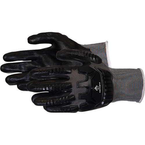 Gants de travail antichocs Dexterity, Petit, Paume en Synth&eacute;tique, Poignet Poignet en tricot Pathway Supply LP