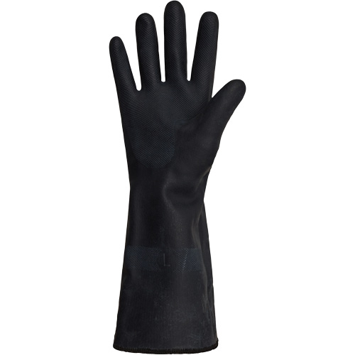 SolvStop Heady-Duty Chemical & Heat-Resistant Gloves, Neoprene, 8, Protects Up To 392° F (200° C) Pathway Supply LP