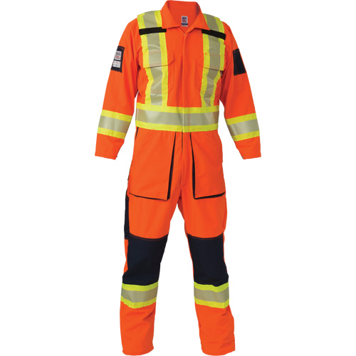 Ripstop Coveralls, Small, High Visibility Orange Pathway Supply LP