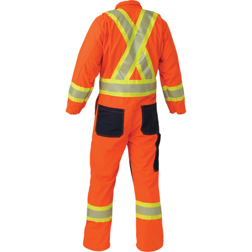 Ripstop Coveralls, Small, High Visibility Orange Pathway Supply LP