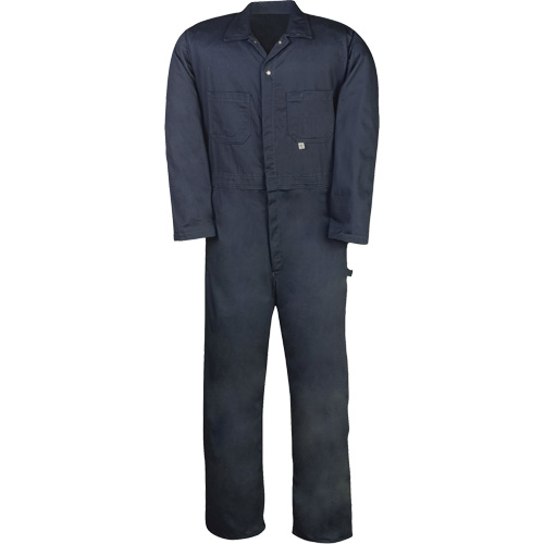 Combinaisons non doubl&eacute;es en tissu crois&eacute;, Hommes, Bleu marine, Taille 38 (grand taille) Pathway Supply LP