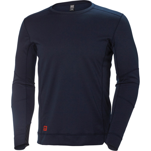 Lifa&reg; Max Moisture-Wicking Crewneck Undershirt, Men's, 2X-Large, Navy Blue Pathway Supply LP