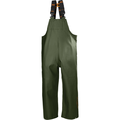 Gale Rain Bib Pants, X-Large, Polyester, Green Pathway Supply LP