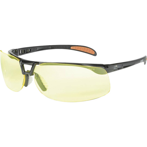 Prot&eacute;g&eacute; Safety Glasses with HydroShield Lenses, Amber Lens, Anti-Fog/Anti-Scratch, ANSI Z87+ Pathway Supply LP