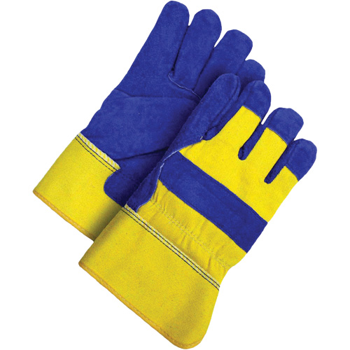 Fitter's Gloves, Large, Split Cowhide Palm, Acrylic-Pile Inner Lining Pathway Supply LP