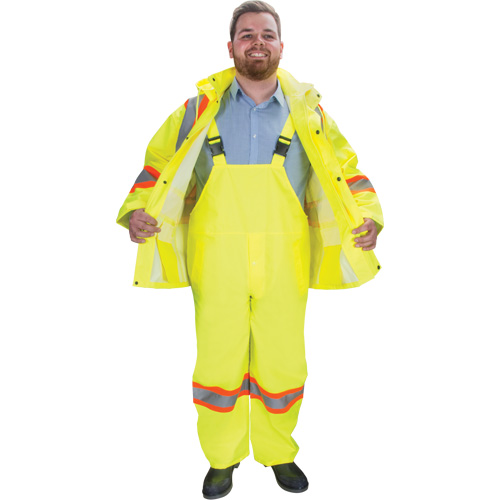 V&ecirc;tements imperm&eacute;ables RZ1000, Polyester, Petit, Jaune lime haute visibilit&eacute; Pathway Supply LP