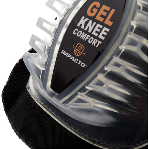 Genouill&egrave;res tout terrain, Style Boucles et crochets, Prot&egrave;ge-genoux Plastique, Tampons Gel Pathway Supply LP