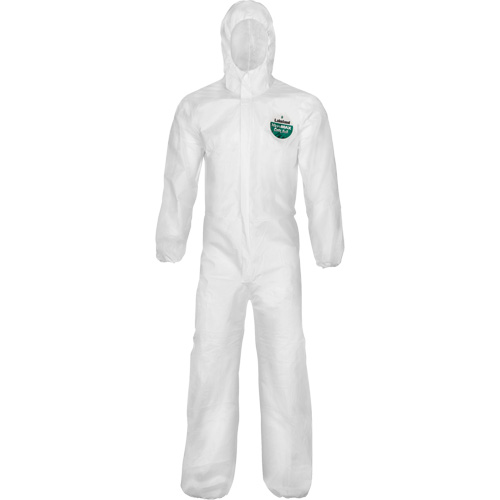 MicroMax&reg; NS Cool Suit Coveralls, Small, White, Microporous/Polypropylene Pathway Supply LP