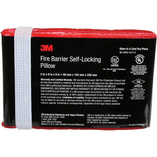 Fire Barrier Self-Locking Pillow Pathway Supply LP