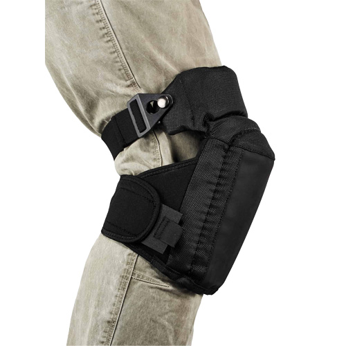 ProFlex&reg; 450 Comfort Hinged Soft Cap Knee Pads, Buckle Style, Rubber Caps, Foam/Gel Pads Pathway Supply LP