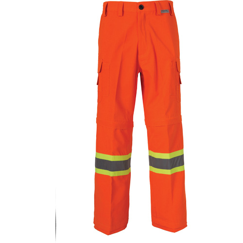 All-Season High Visibility Ventilated Mining Pants, Poly-Cotton, 28, High Visibility Orange Pathway Supply LP