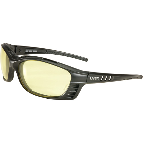 Uvex&reg; Livewire Safety Glasses with HydroShield Lenses, Amber Lens, Anti-Fog, ANSI Z87+/Meets/Exceeds CSA Z94.3 Pathway Supply LP