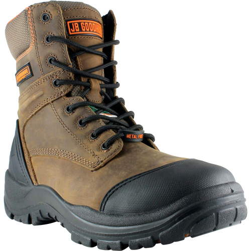 Thrasher Work Boots, Leather, Size 7-1/2, Impermeable Pathway Supply LP