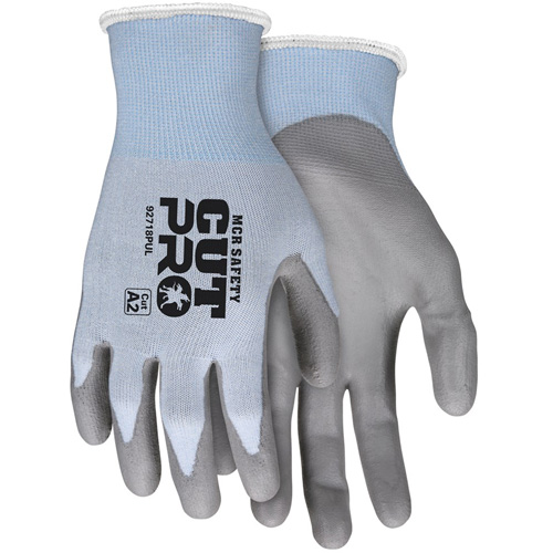 Gants r&eacute;sistant aux coupes Safety Cut Pro, Grand, Calibre 18, Rev&ecirc;tement Polyur&eacute;thane, ASTM ANSI niveau A2 Pathway Supply LP