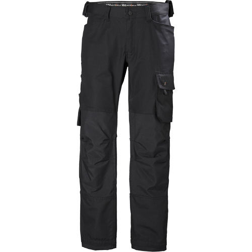 Oxford Work Pants, Cotton, Black, Size 30 Pathway Supply LP