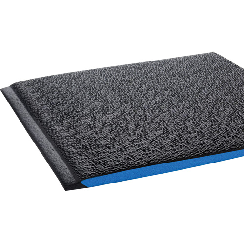 Wear-Bond Comfort-King Ergonomic Mats, Pebbled, 2' x 3' x 9/16", Black, Vinyl Foam Pathway Supply LP