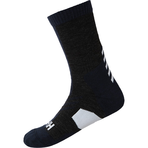 Warm Hiking Socks, Unisex, 42/43/44, Navy Blue, Poly-Cotton Pathway Supply LP
