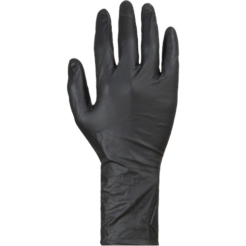 KeepKleen&reg; Disposable Gloves, Small, Nitrile, 8-mil, Powder-Free, Black Pathway Supply LP