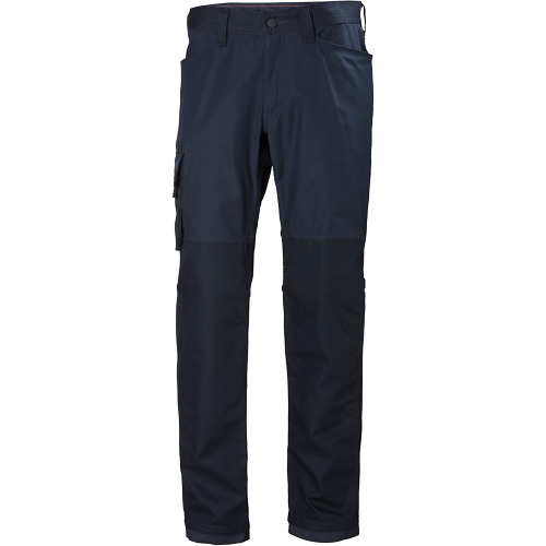 Pantalons d'entretien Oxford, Poly-coton, Bleu marin, Taille 30, Entrejambe 30 Pathway Supply LP