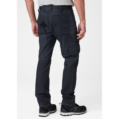 Pantalons d'entretien Oxford, Poly-coton, Bleu marin, Taille 30, Entrejambe 30 Pathway Supply LP