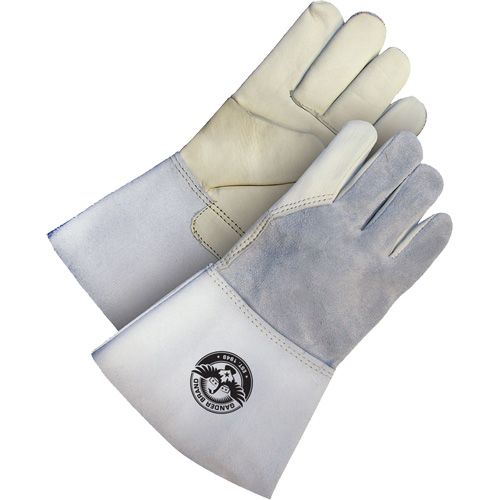 Gander Brand Utility Grain Leather Welder Gloves, Grain Cowhide, Size X-Large Pathway Supply LP